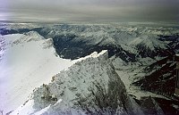 um 1968. Bayern. Zugspitze. Alpen. Berge. Schnee