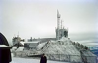 um 1968. Bayern. Zugspitze. Alpen. Berge. Schnee