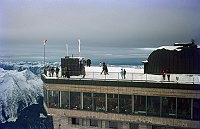 um 1968. Bayern. Zugspitze. Alpen. Berge. Schnee