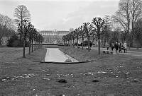 28. 2. 1993. Brandenburg. Potsdam. Park Sanssouci. Schloss Sanssouci