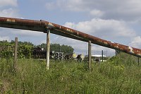 4. 7. 2012. Brandenburg. Veltener Stichkanal. Bundeswasserstraße im Bundesland Brandenburg