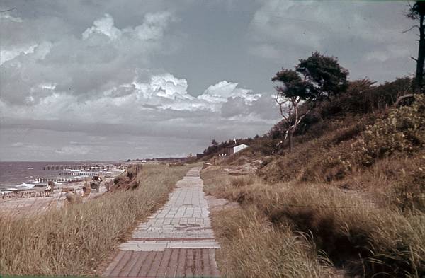 1940. Mecklenburg-Vorpommern. Darß. Ostsee. Strand. Küste