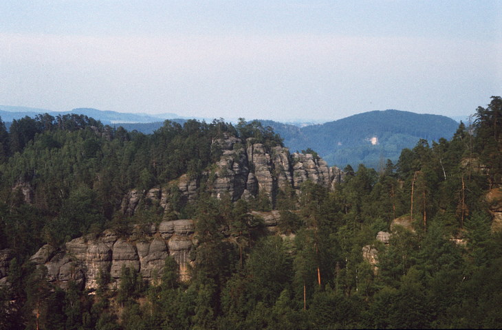 1950er. Sachsen. Elbsandsteingebirge