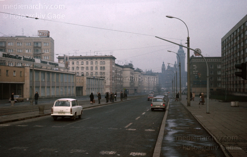 1981. Deutschland. DDR. Sachsen. Leipzig