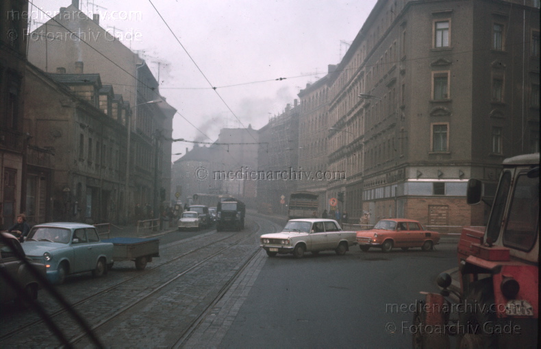 1981. Deutschland. DDR. Sachsen. Leipzig