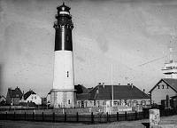 1930er. Schleswig-Holstein. Insel Helgoland. Leuchtturm