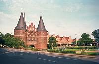 1971. Schleswig-Holstein. Lübeck. Holstentor