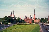 1971. Schleswig-Holstein. Lübeck. Holstentor