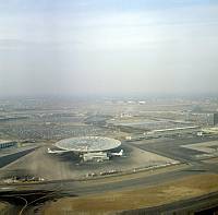1960. Flugplatz in den USA. New York. JFK Airport 