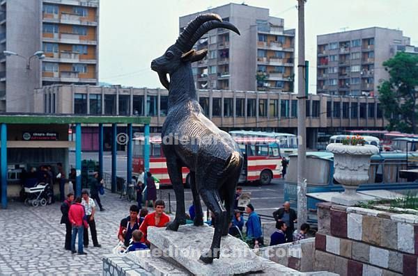 1981. Balkan. Bulgarien. Bulgaria. Ziegenbock aus Bronze