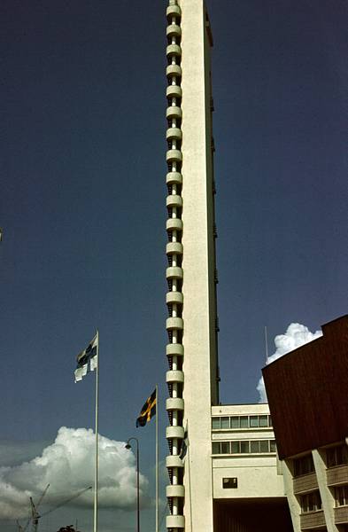 Helsinki. Stadion-Turm.