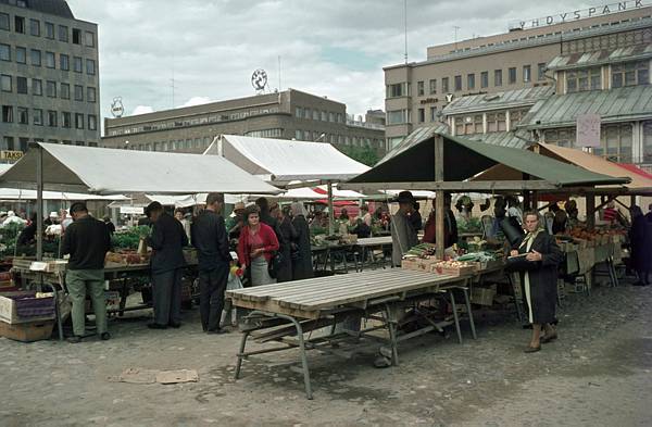 Helsinki. Markt in Joensu.