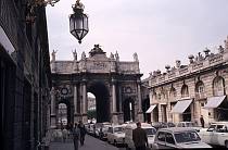 1970er. Frankreich. Nancy. Place Stanislas.