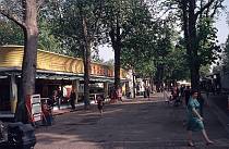 1970er. Frankreich. Nancy. Jahrmarkt.