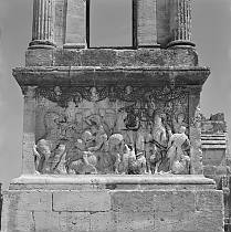 vermutlich 1967. Frankreich. Südfrankreich. St. Rémy de Provence Bouches du Rhône, Triumphbogen. Arc de Triomphe von Saint Remy de Provence