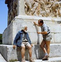 vermutlich 1967. Frankreich. Südfrankreich. St. Rémy de Provence Bouches du Rhône, Triumphbogen. Arc de Triomphe von Saint Remy de Provence