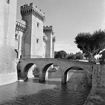 vermutlich 1967. Frankreich. Südfrankreich. Tarascon. Burg