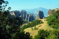 1991. Griechenland. Felsige Berge