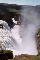 1967. Island. Wasserfall