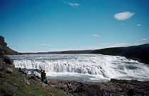 1967. Island. Wasserfall