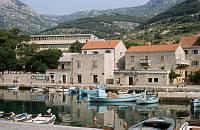 Mai 1983. Kroatien. Dalmatien. ehemaliges Jugoslawien. Reisestationen: Adria.  Split. Dubrovnik. Korcula (Insel) - Hvar (Insel)  Boote im Hafen. Mittelmeer