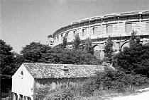 1931. Jugoslawien. Kroatien. Istrien - Croatia. Pula. Amphitheater