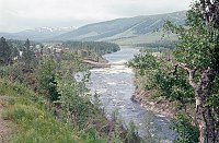 1967. Skandinavien. Norwegen. Fluss. Wasser. Norway. River