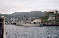 1967. Skandinavien. Norwegen. Meer. Marine. Kriegsschiff. Fregatte