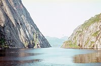 1967. Skandinavien. Norwegen. Fjord. Meer