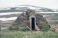 1967. Skandinavien. Norwegen. Lappland. Jurten. Zelte