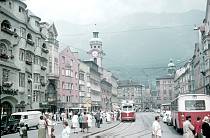 Österreich. Austria. Innsbruck. Maria-Theress-Straße.<br>um 1960