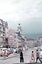 Österreich. Austria. Innsbruck. Maria-Theress-Straße.<br>um 1960