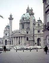 Österreich. Austria. Wien. Karlskirche<br>um 1960