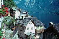 1960'er Jahre. Österreich. Salzkammergut. Tirol. Hallstätter See