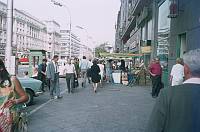 1971. Polen. Poland. Warschau. Gemüsestand