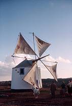 1978. Portugal. Fatima. Windmühle.