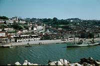 vermutlich 1968.   Portugal. Porto. Blick auf den Douro. Hafenansicht