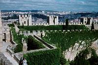 1968. Portugal. Lissabon. Castelo de Sao Jorge