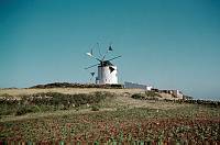 vermutlich 1968. Portugal. Windmühle