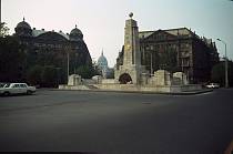 1978. Ungarn. Hungary. Budapest.  Russischen Kriegerdenkmal