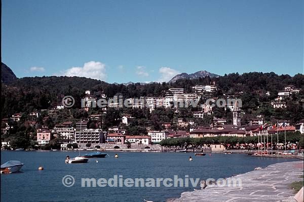 1977. Schweiz. Switzerland. Kanton Tessin. Ascona am See Lago Maggiore