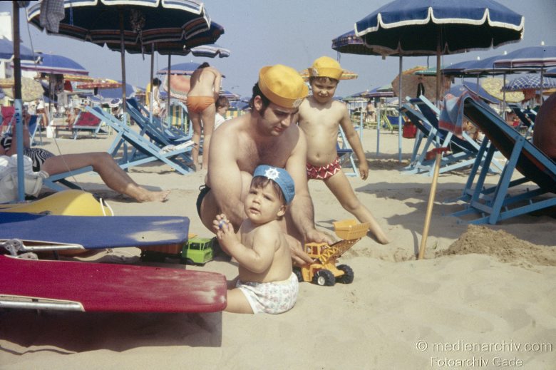 1976. Niedersachsen. Ostfriesland. Insel Föhr. Ostsee. Strand