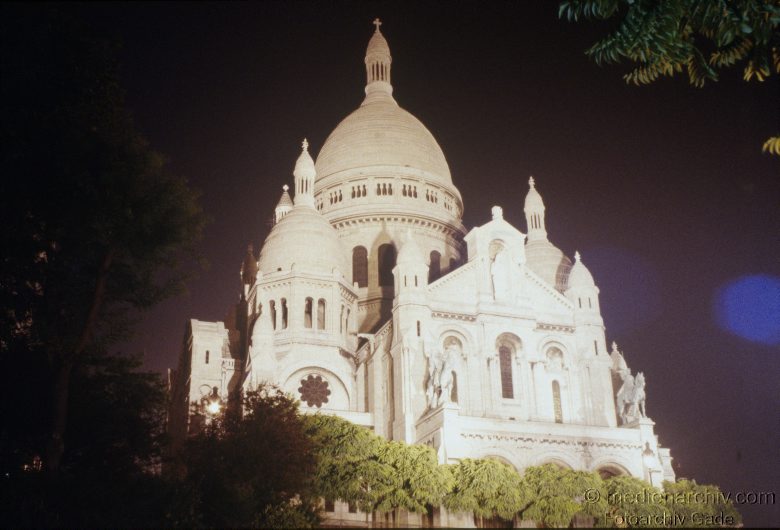 1994. Frankreich. Paris. Sacré-Cœur de Montmartre