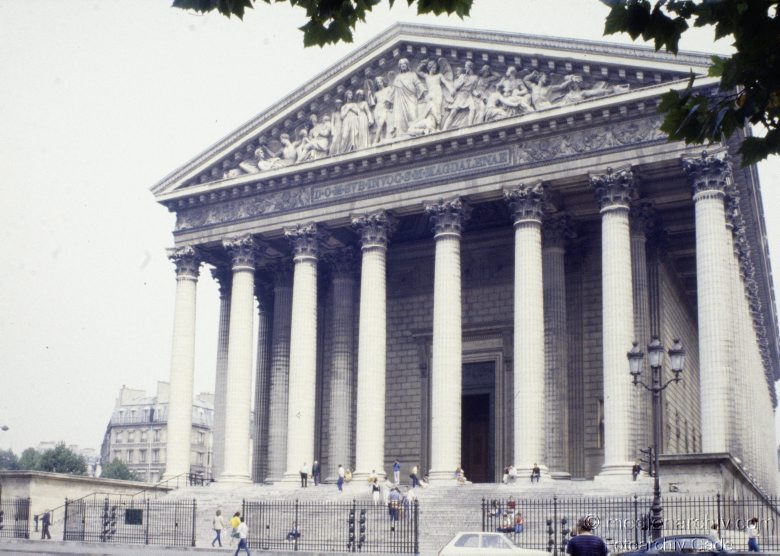 1994. Frankreich. Paris. La Madeleine in Paris