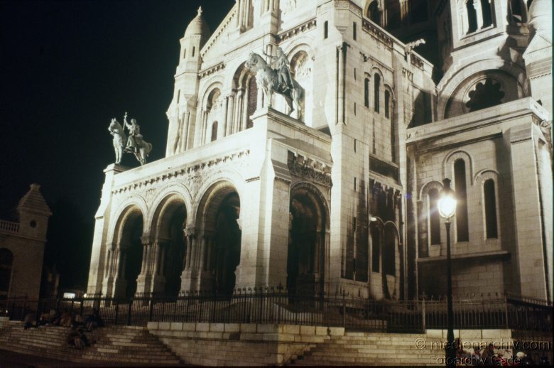 1994. Frankreich. Paris. Sacré-Cœur de Montmartre