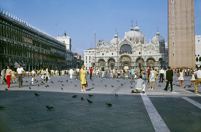 1969. Italien. Venedig - Italy. Venice. Markusplatz