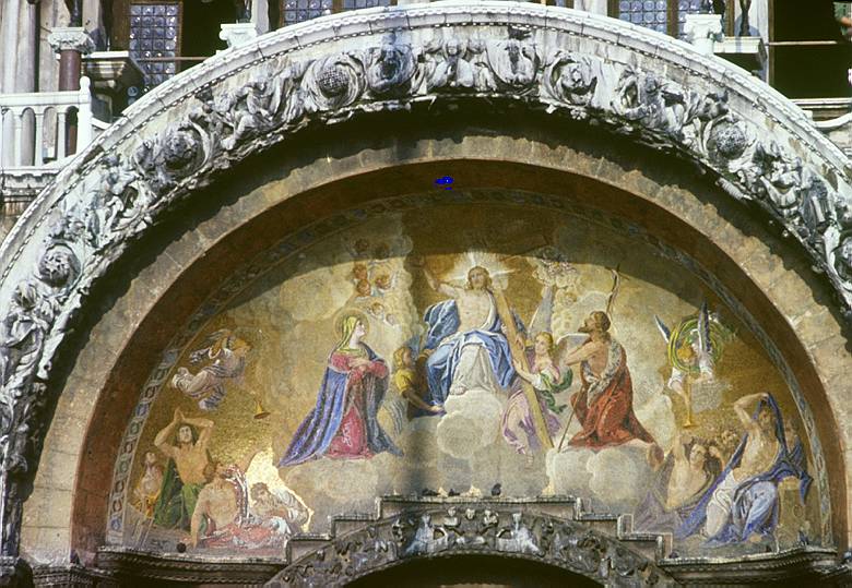 1969. Italien. Venedig - Italy. Venice. Markusplatz. Markusdom