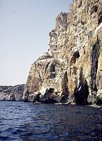 1975. Spanien. Baleren. Menorca. Küste am Mittelmeer