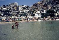 1975. Spanien. Baleren. Menorca. Küste am Mittelmeer