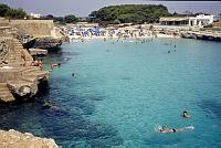 1975. Spanien. Baleren. Menorca. Küste am Mittelmeer